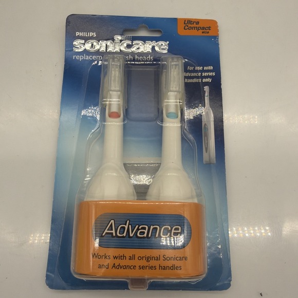 Philips Other - PHILIPS Sonicare Advance Compact Replacement Toothbrush Heads Vintage 2003